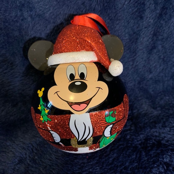 Disney Other - Disney Parks Santa Mickey Mouse Ornament